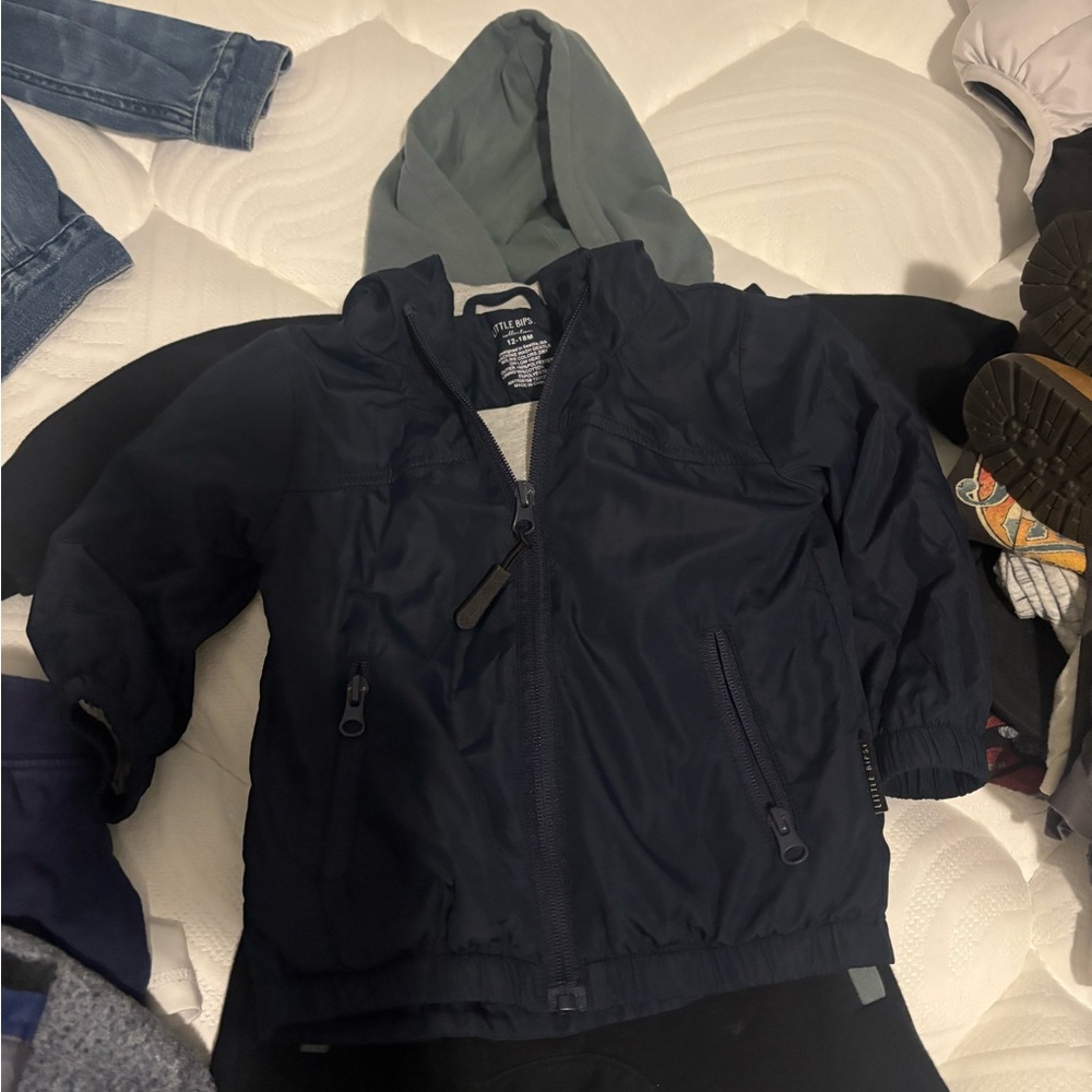 Little Bipsy Navy Raincoat for Kids
